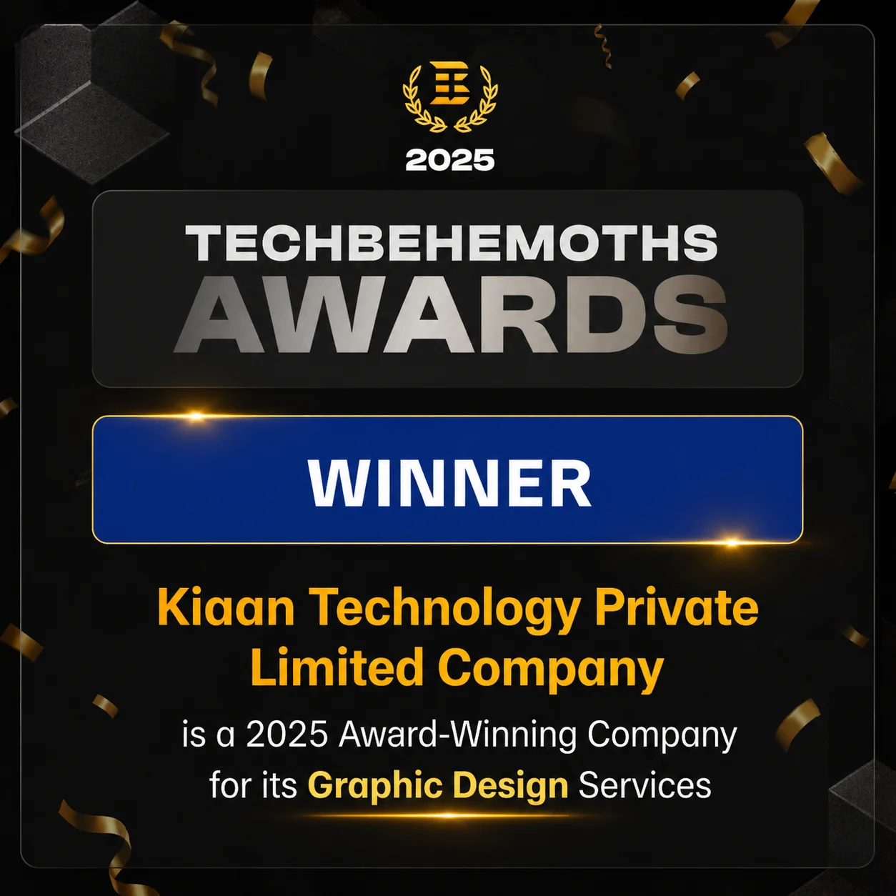 TechBehemoths 2025 Winner Award